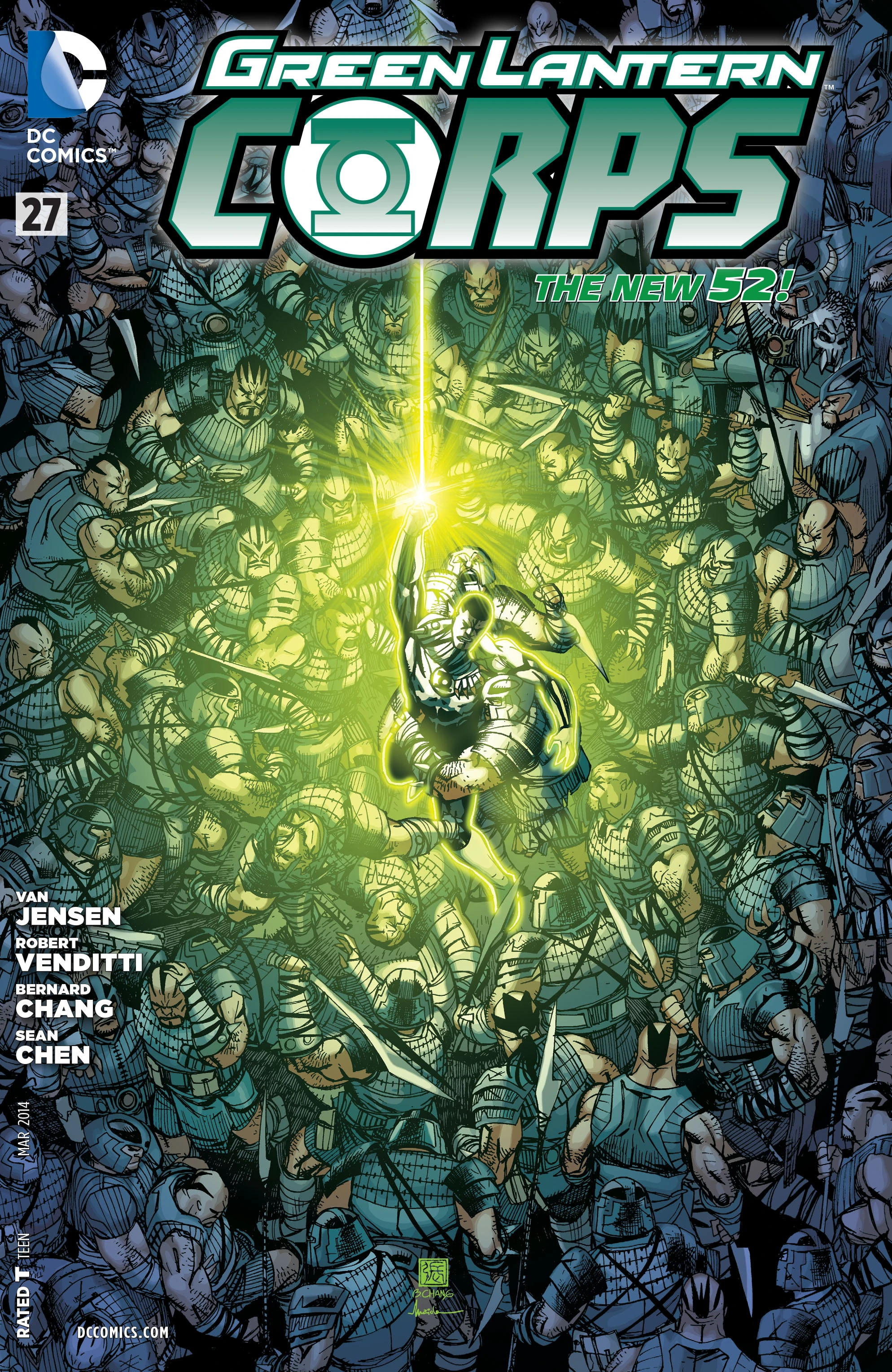 Green Lantern Corps #27 (DC, 2014 — Cover A) cover